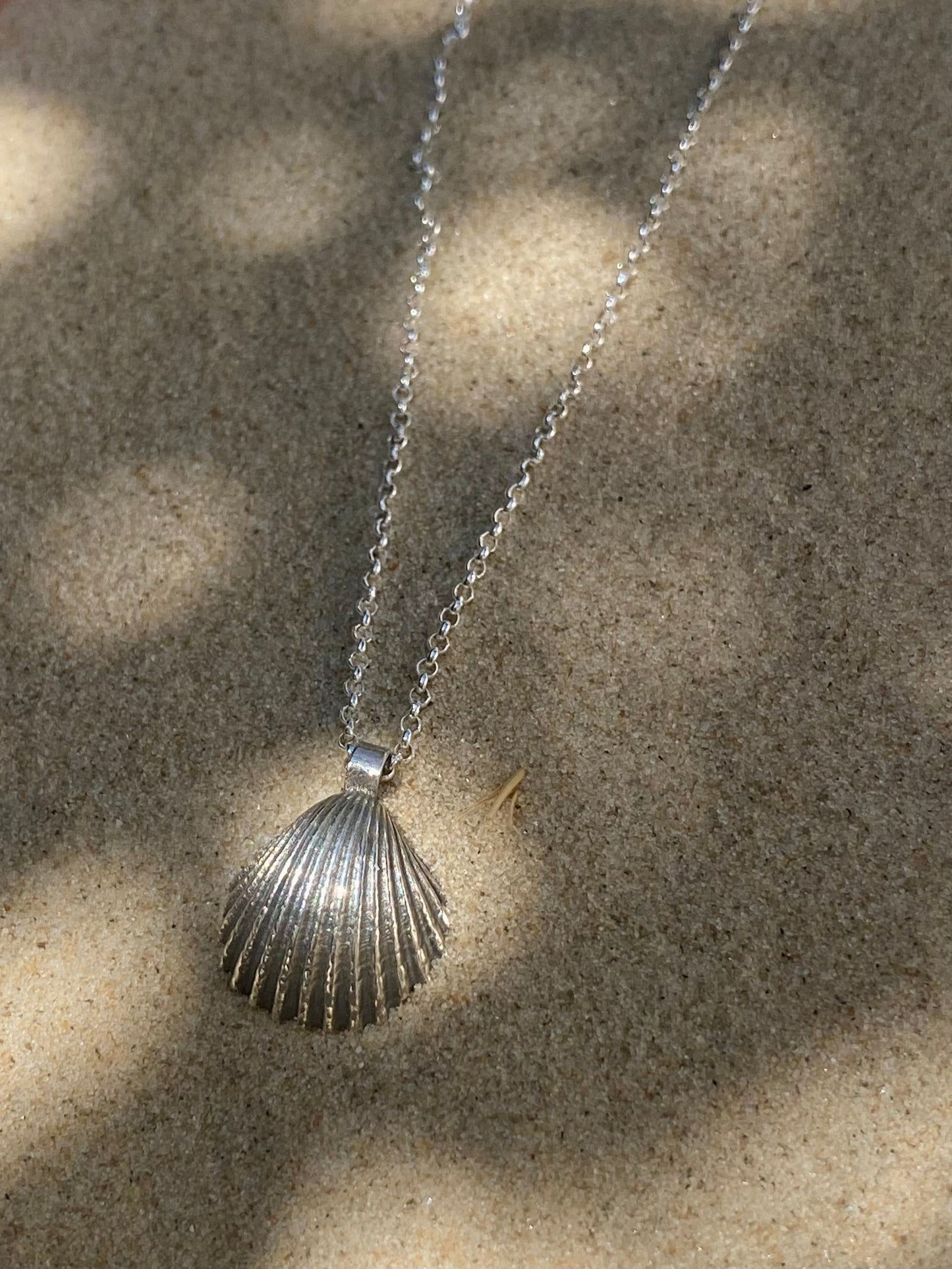 Sterling Silver Seashell Necklace