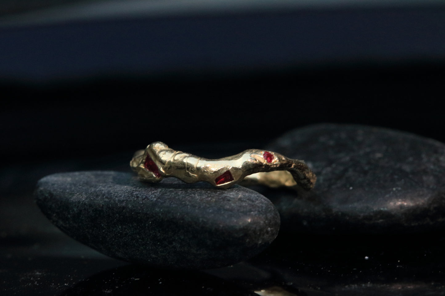 ADAMA Ruby 14k Gold Ring