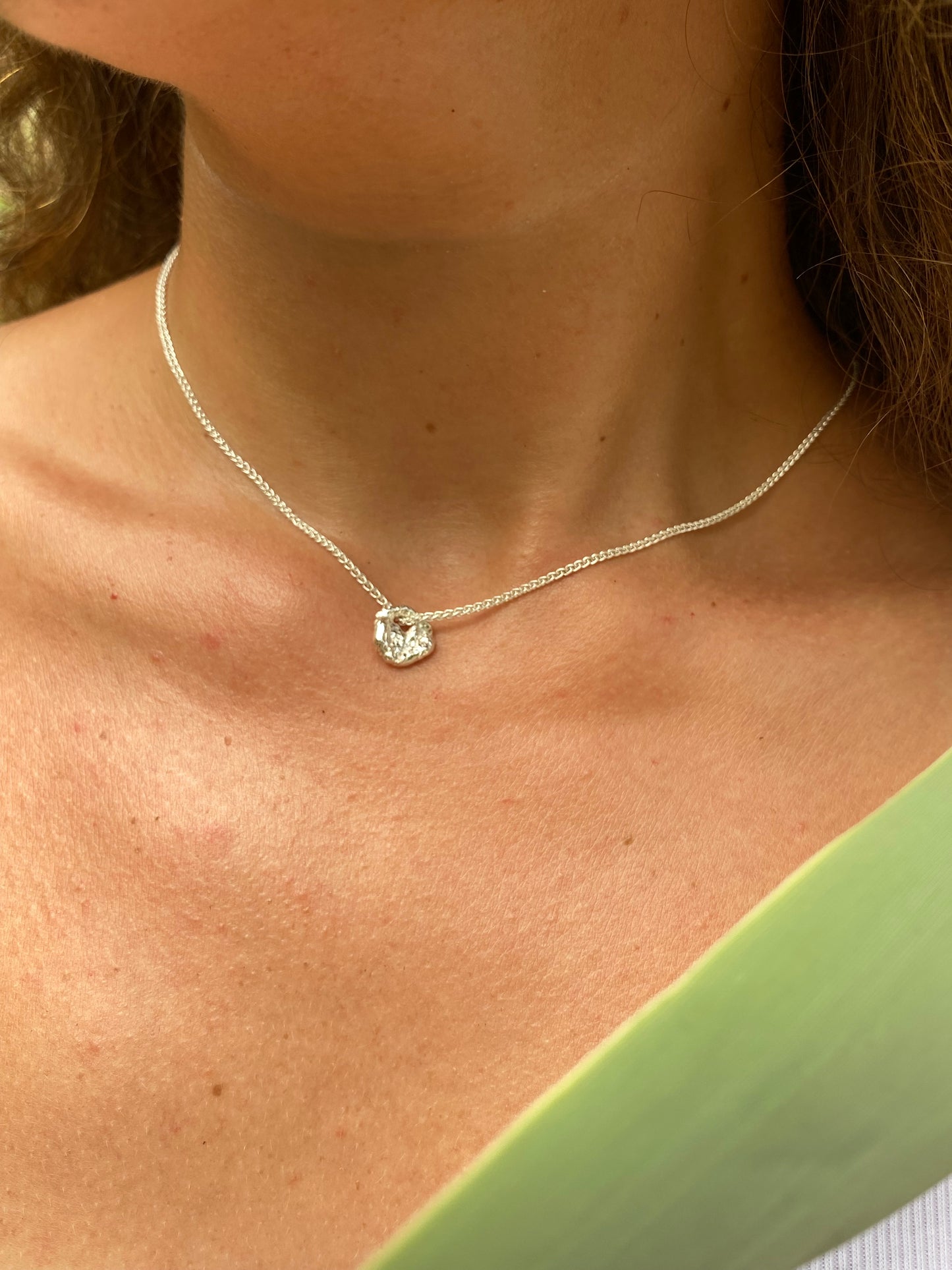 Magma Sterling Silver Necklace