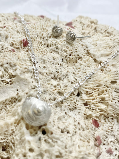 Serene Spiral Studs