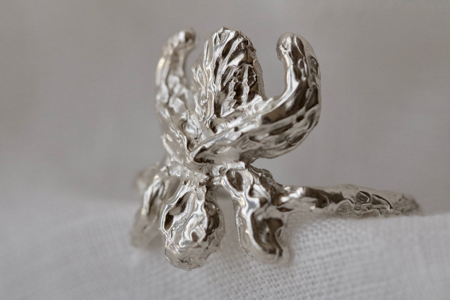 Iris Sterling Silver Ring