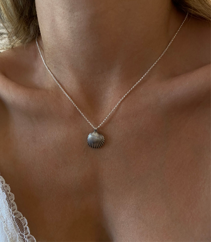 Sterling Silver Seashell Necklace