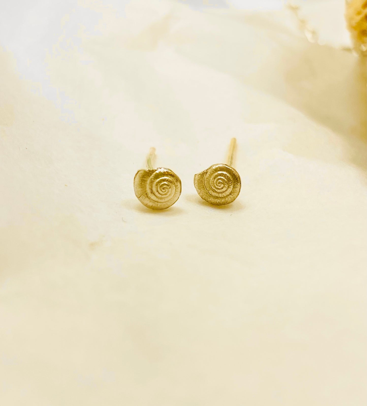 Serene Spiral Studs