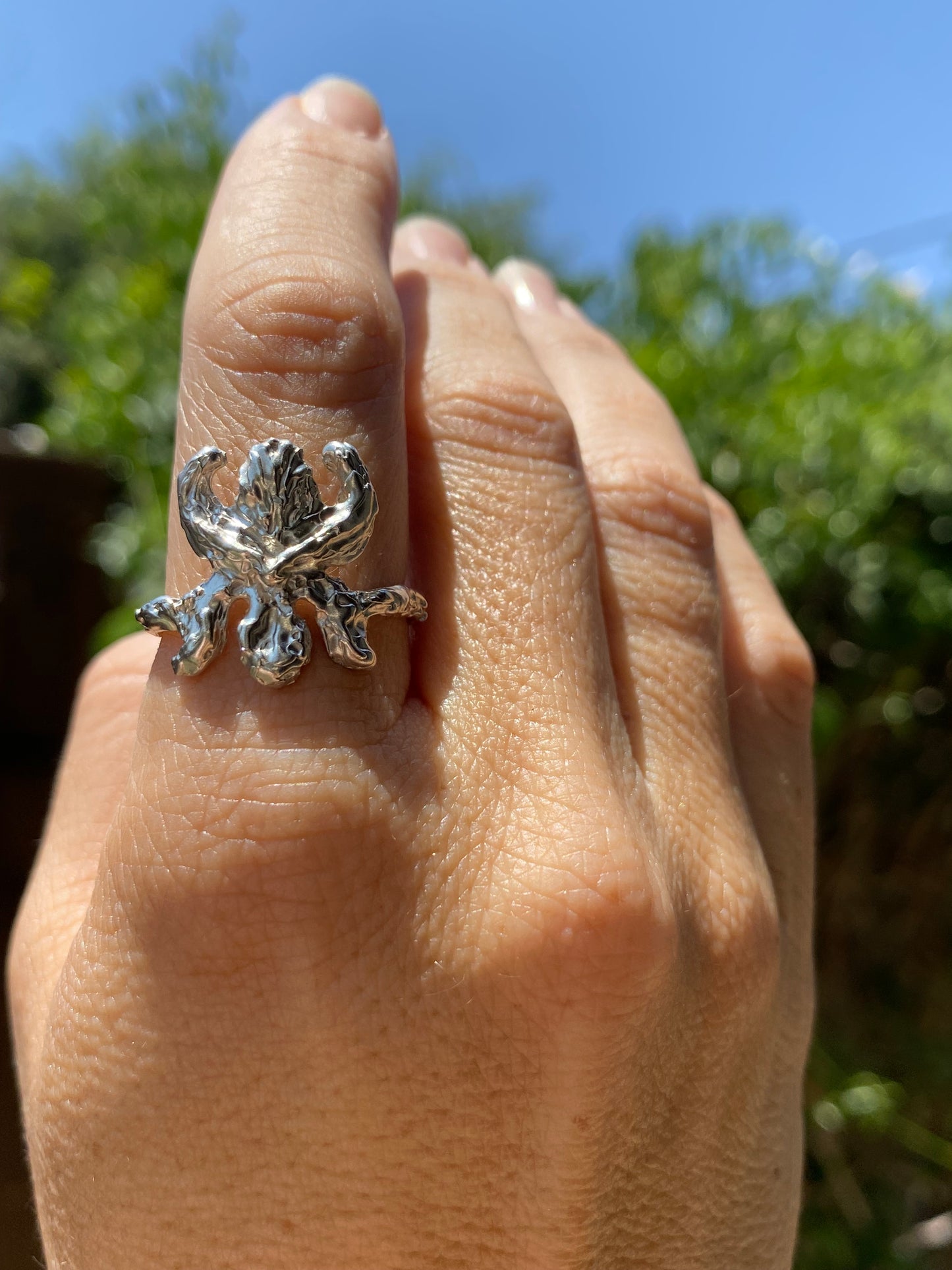Iris Sterling Silver Ring