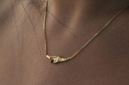 Caldera Necklace 14k Gold
