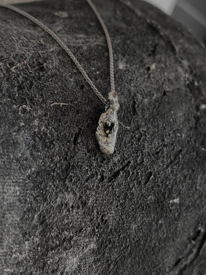 Ash Sterling Silver Sapphire Necklace