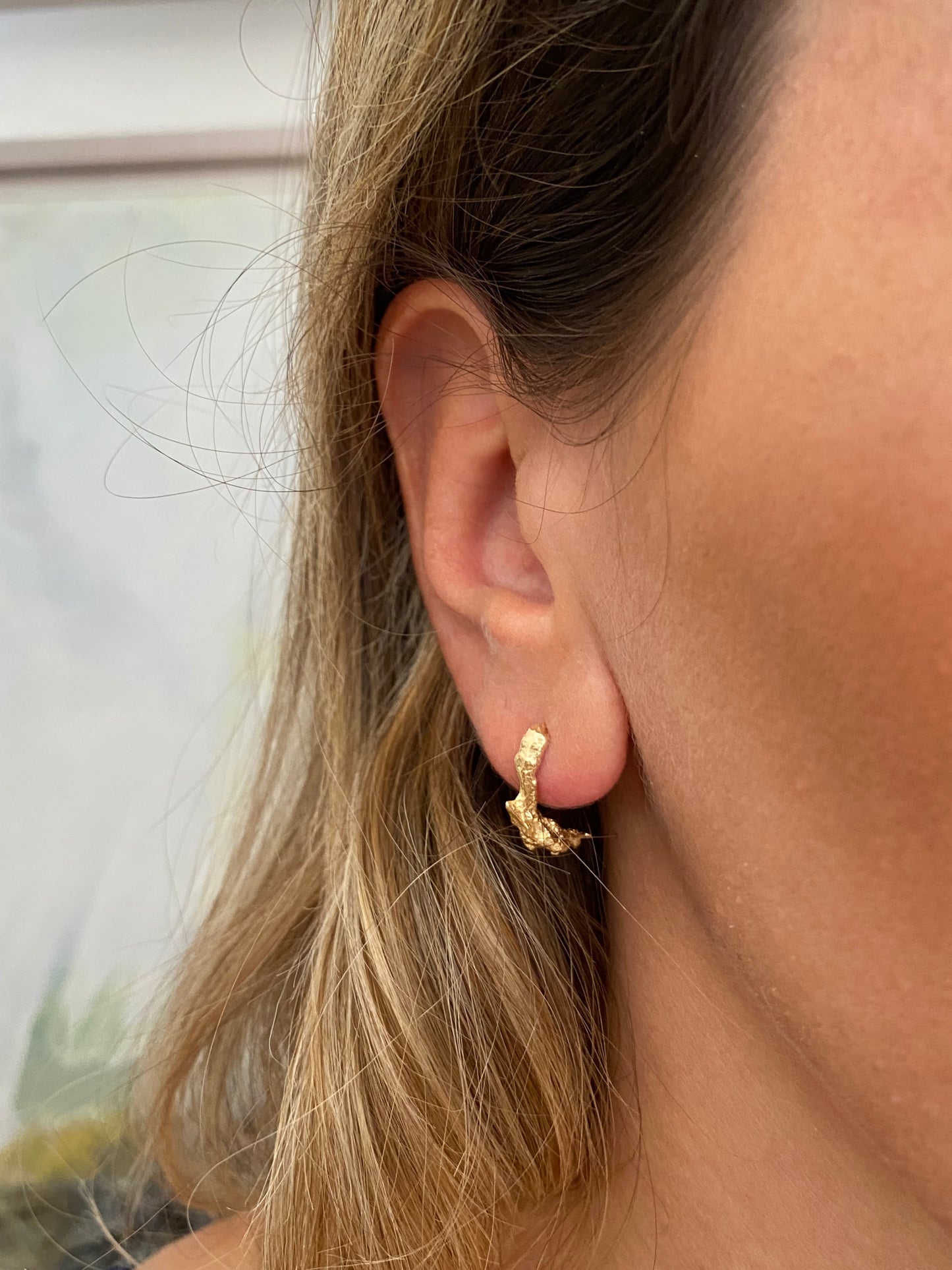 ADAMA 14k Gold earrings