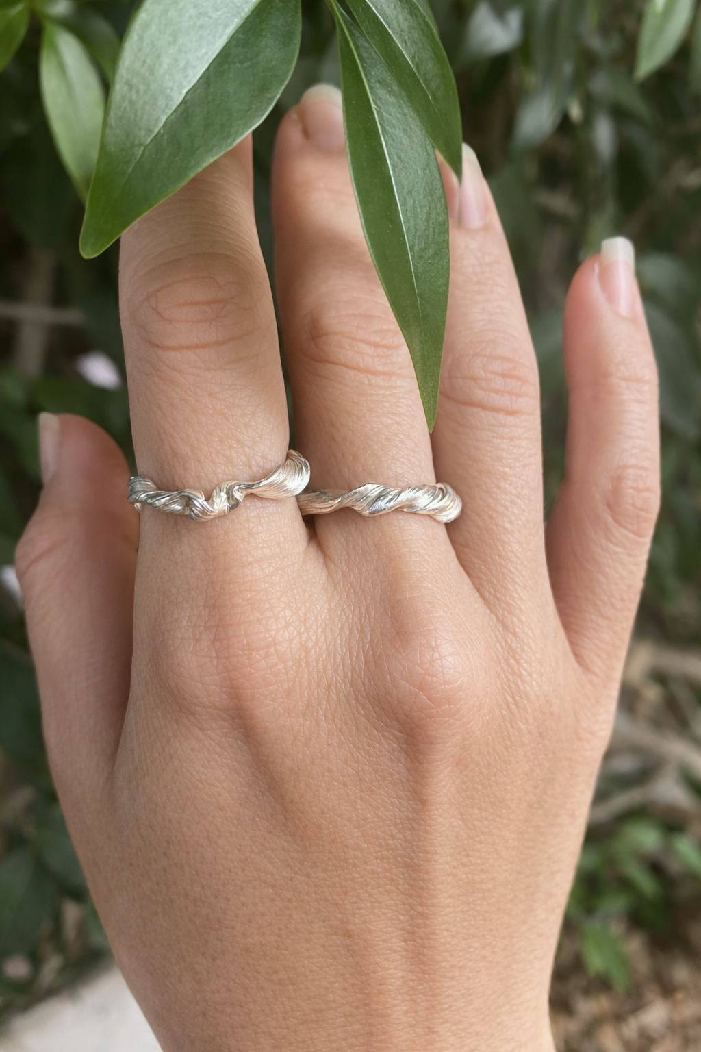 Vine Ring Sterling Silver No. 2