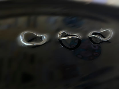 Flow Sterling Silver Ring