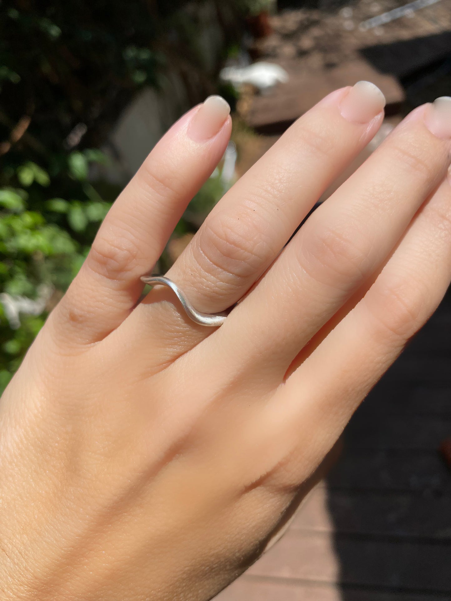 Flow Sterling Silver Ring
