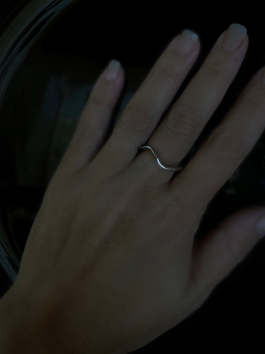 Flow Sterling Silver Ring