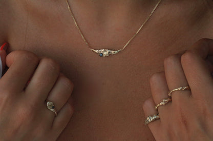 Caldera Necklace 14k Gold